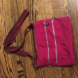 Pink Kipling Cross Body Purse